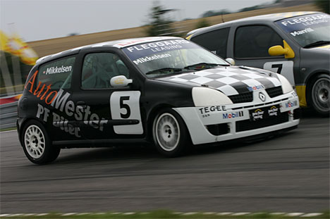 Brian Mikkelsen overhaler ved Depotsvinget